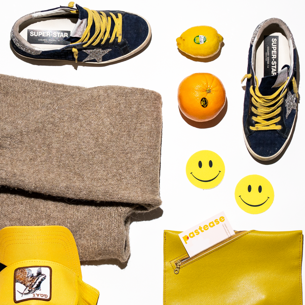 Smiley Faces Yellow Nipple Pasties by Pastease®