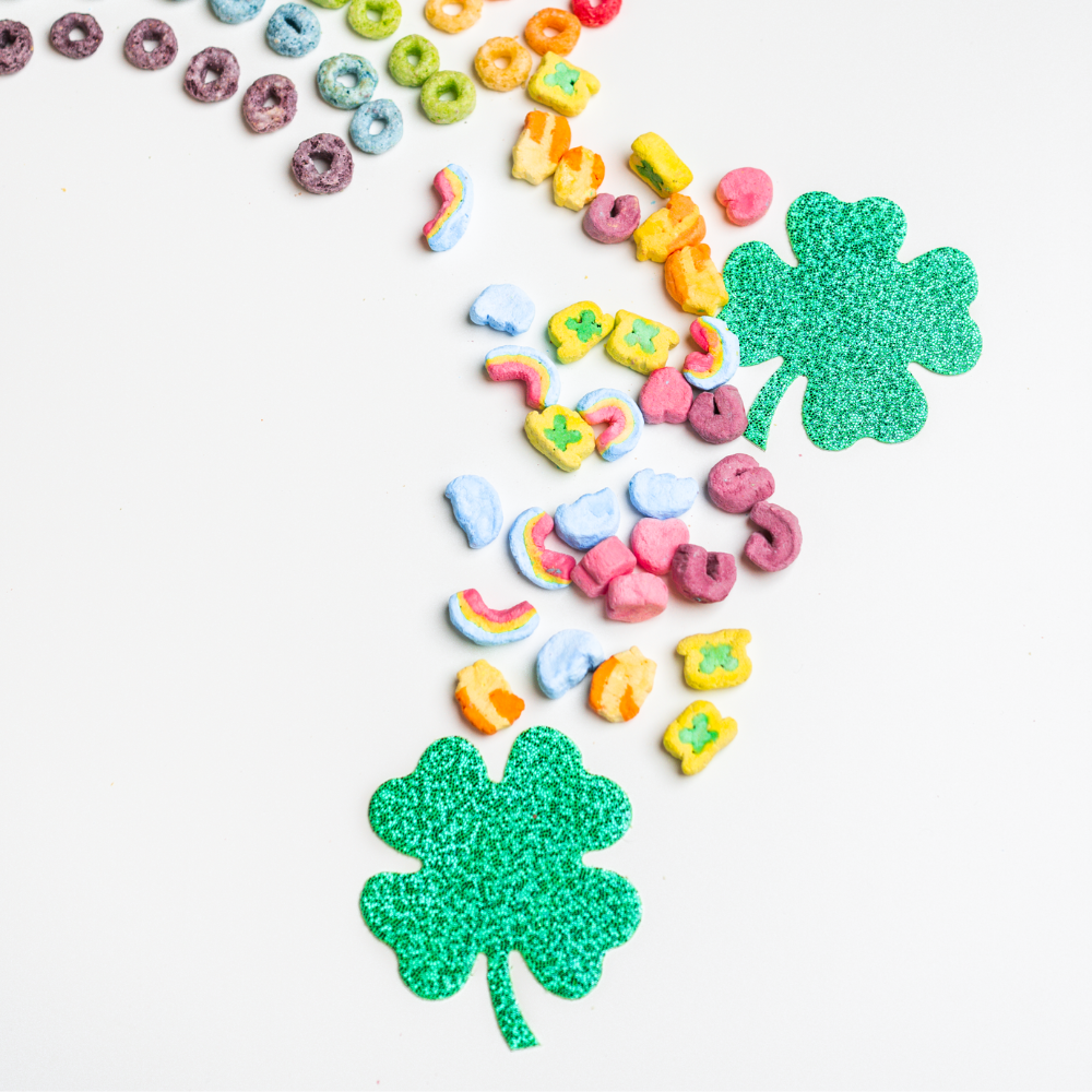 Four Leaf Clover: Glittering Green Shamrocks Nipple Pasties by Pastease®