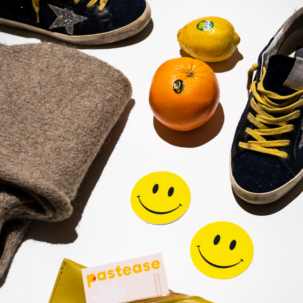 Smiley Faces Yellow Nipple Pasties by Pastease®