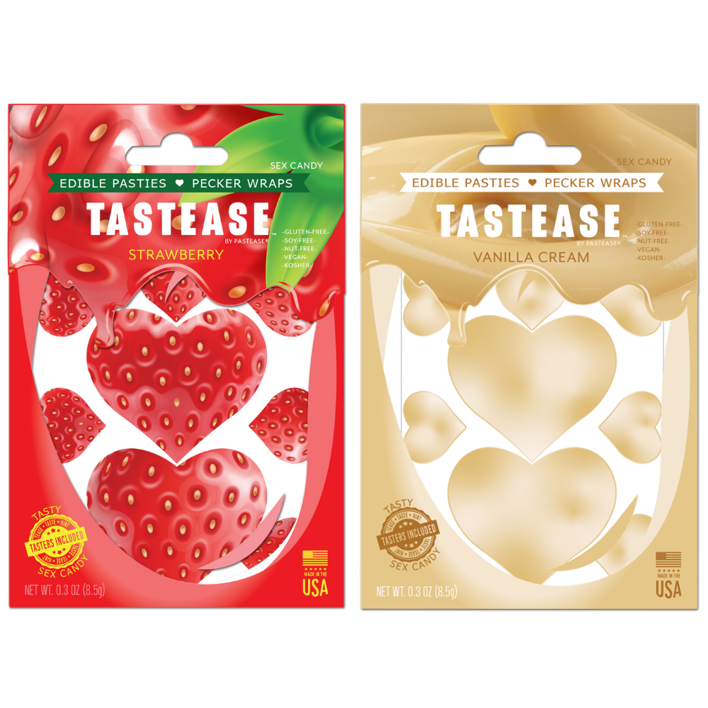 Tastease Strawberry Kiss Duo