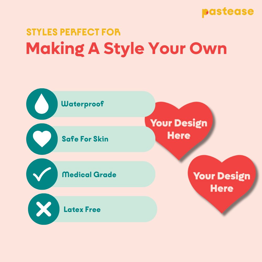 Custom Pasties | Personalized Pasties by Pastease® Design-Your-Own Pasties