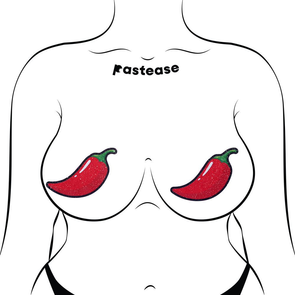 Chili Pepper Pasties in Spicy Red by Pastease