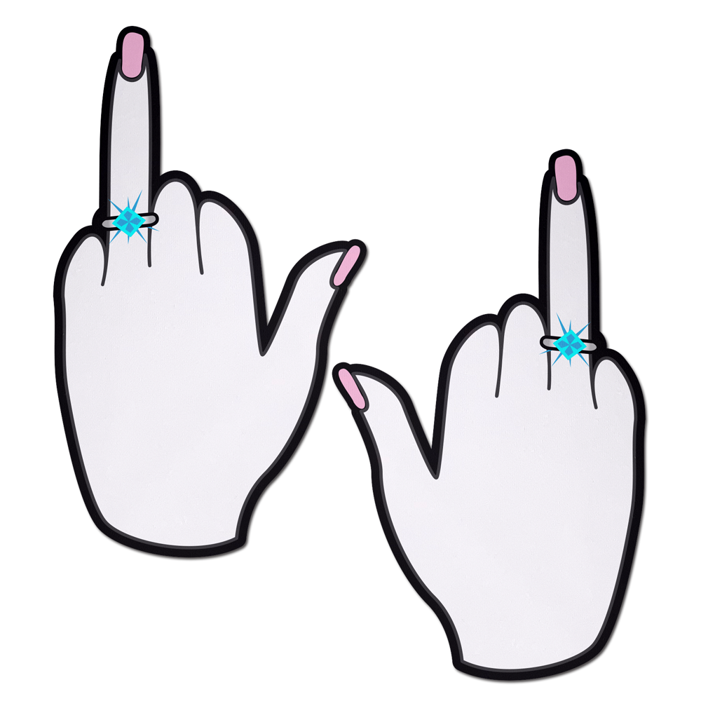 Engaged Ring Finger Pasties Nipple Covers by Pastease