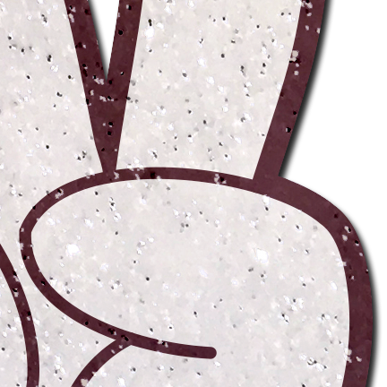 Peace Hands Pasties by Pastease®