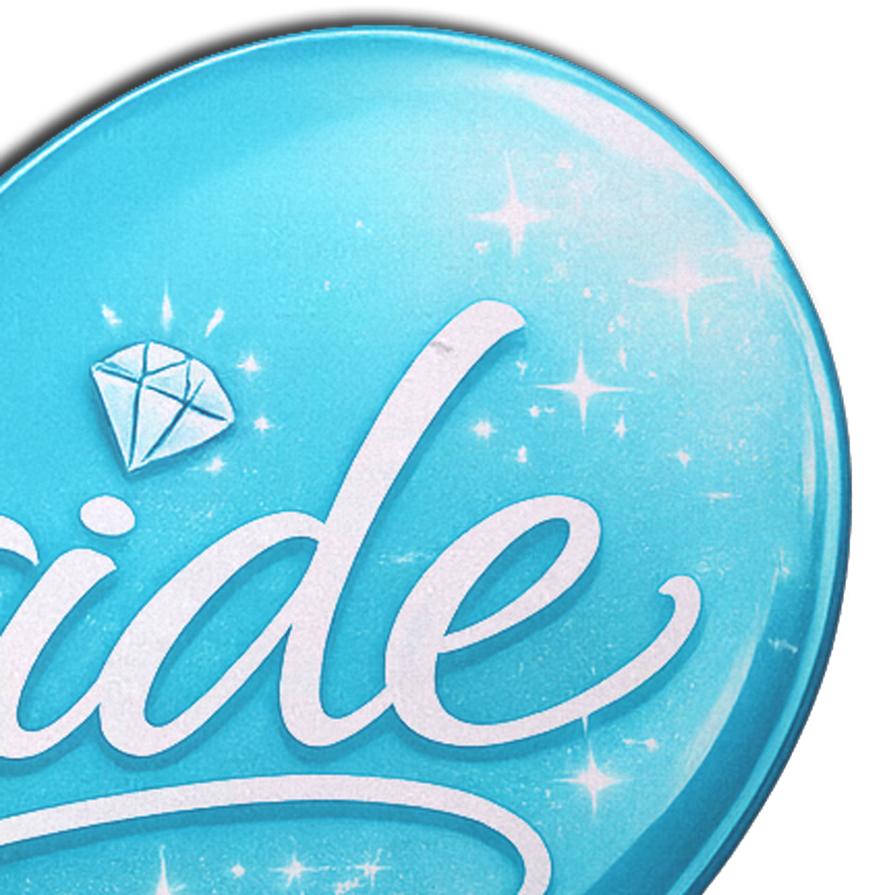 Love: Robin's Egg Blue 'Bride' Heart Nipple Pasties by Pastease® o/s