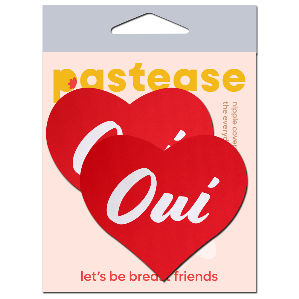 Red Oui Oui Heart Pasties by JennaJean8 X Pastease