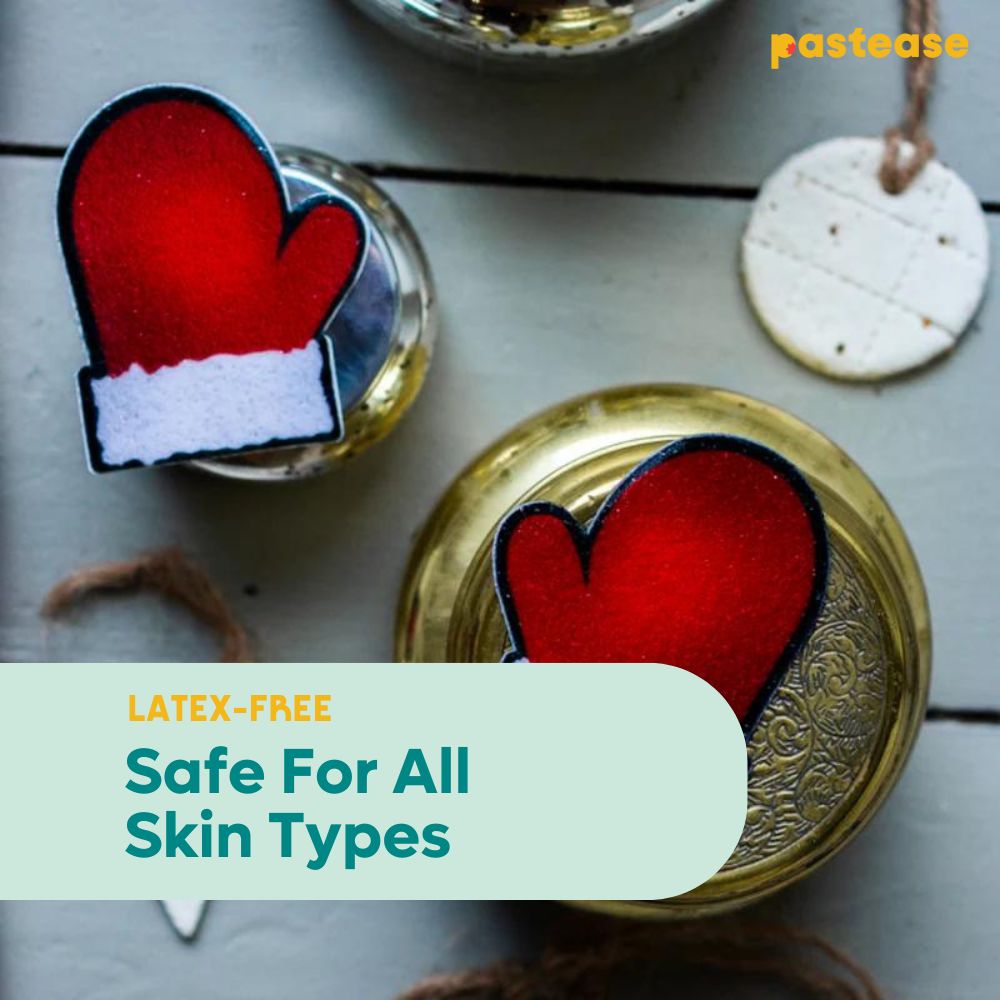 Santa: Red and White Santa Mitten Nipple Pasties by Pastease®