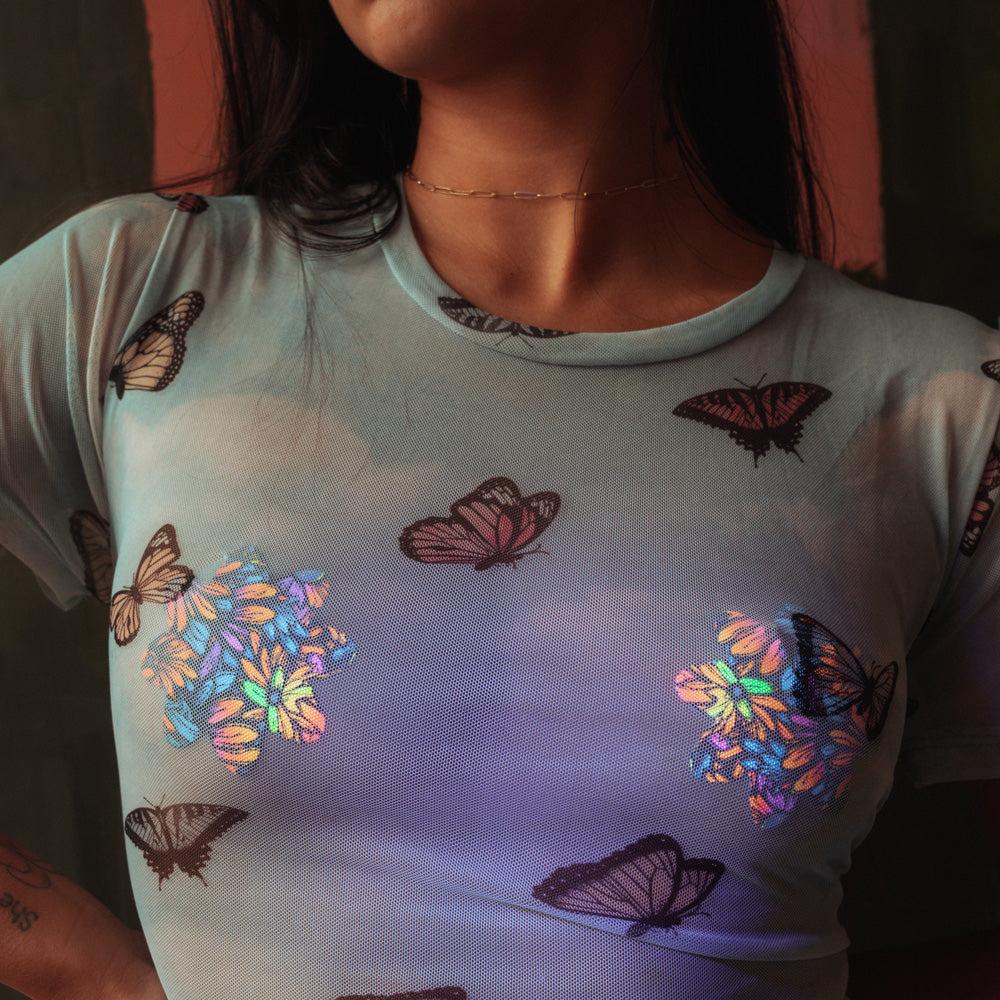 Neon Flowers Petal Breast Pasties by Pastease®