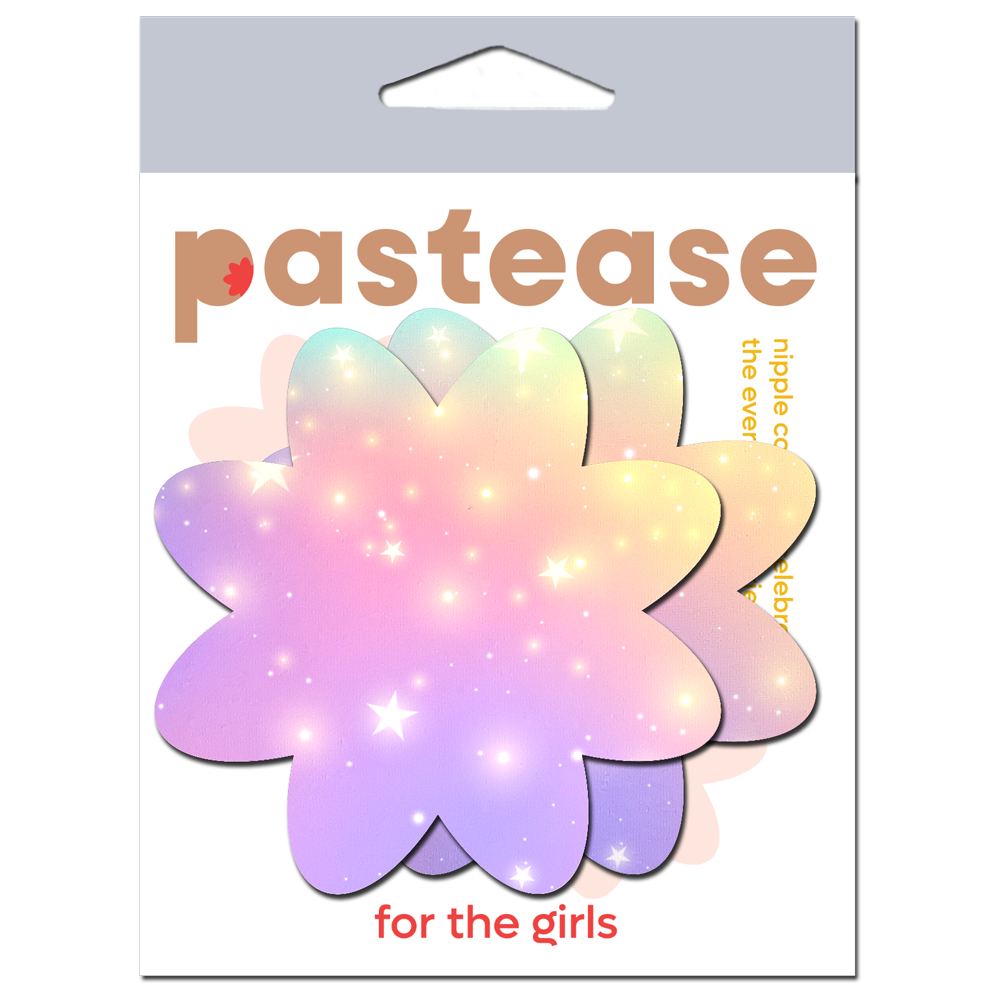 Dreamy Pastel Celestial Stars Petal Breast Pasties by Pastease®