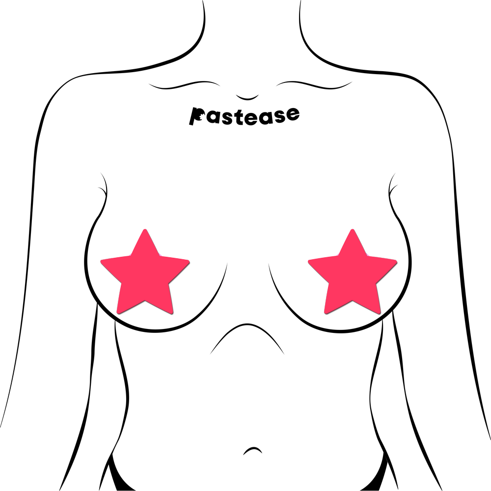 Star Pasties Glow in the Dark Star Nipple Covers by Pastease®