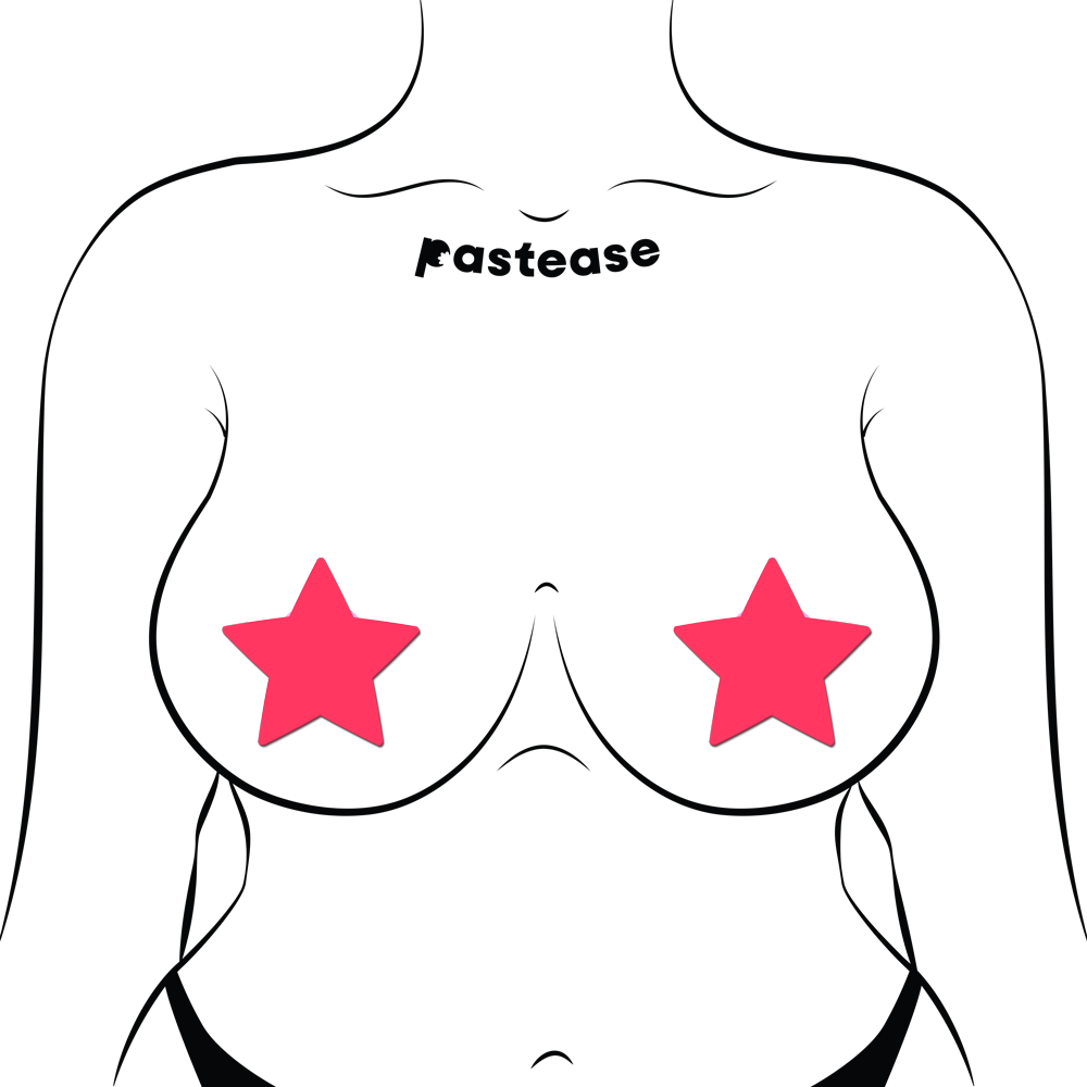Star Pasties Glow in the Dark Star Nipple Covers by Pastease®