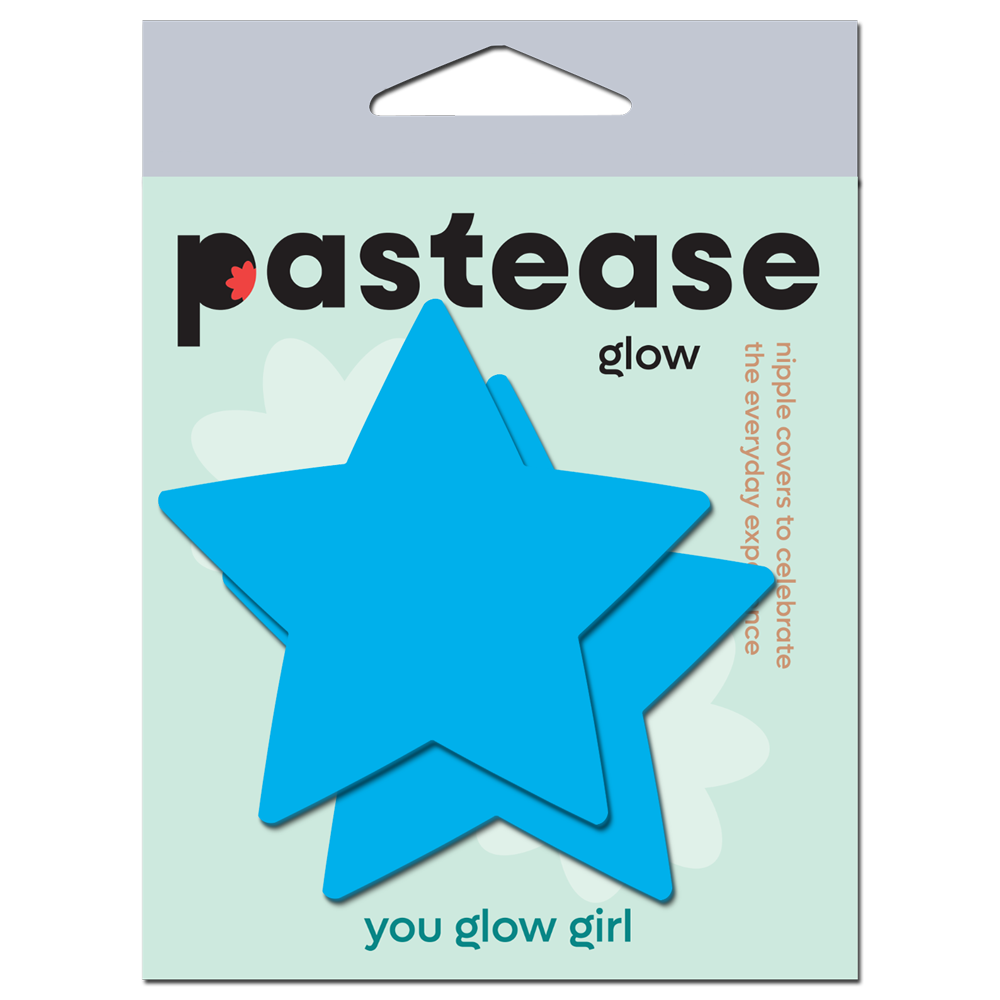 Star Pasties Glow in the Dark Star Nipple Covers by Pastease®