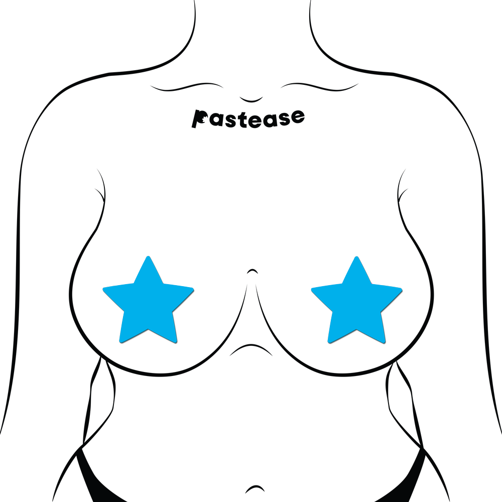 Star Pasties Glow in the Dark Star Nipple Covers by Pastease®