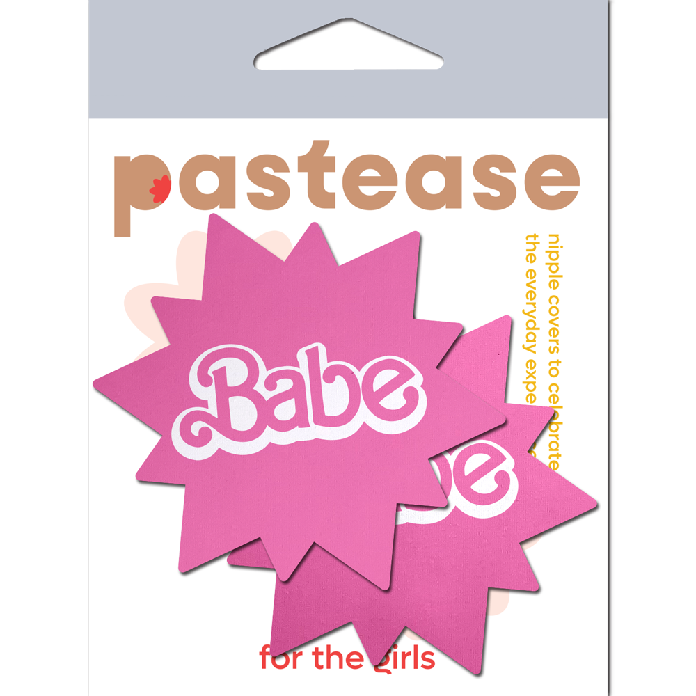 'Babe' Doll Pink Sunburst Pasties by Pastease