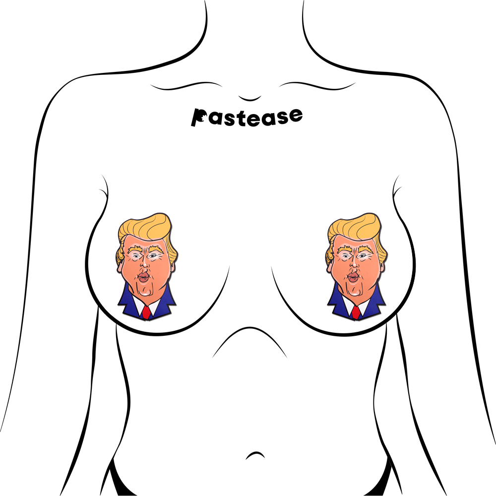 Donald J Trump Pasties DJT Nipple Covers by Pastease