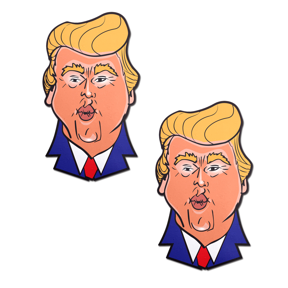 Donald J Trump Pasties DJT Nipple Covers by Pastease