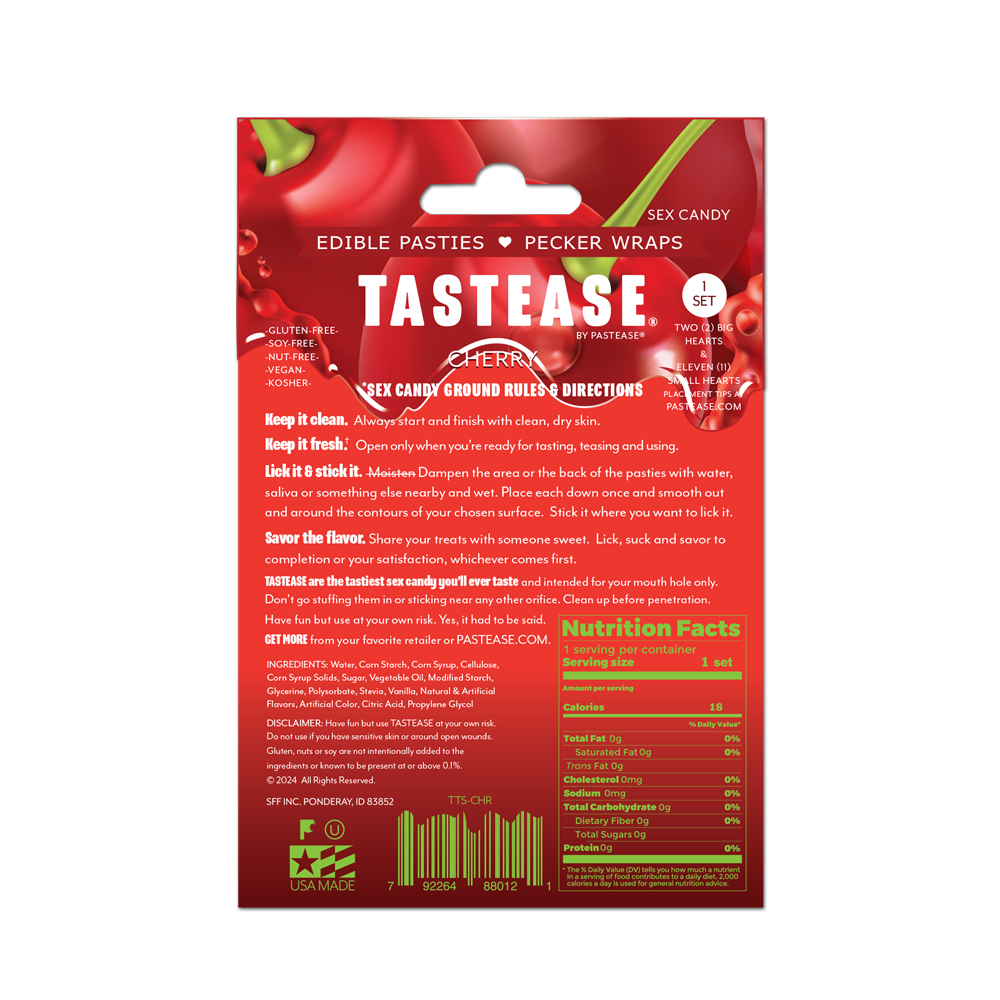 Tastease: Edible Pasties & Pecker Wraps Candy by Pastease
