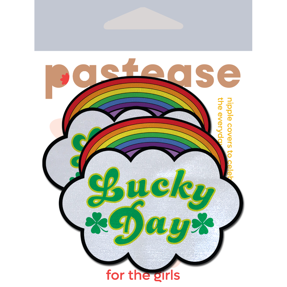 Cloud: Rainbow 'Lucky Day' Cloud Cloud Nipple Pasties by Pastease®