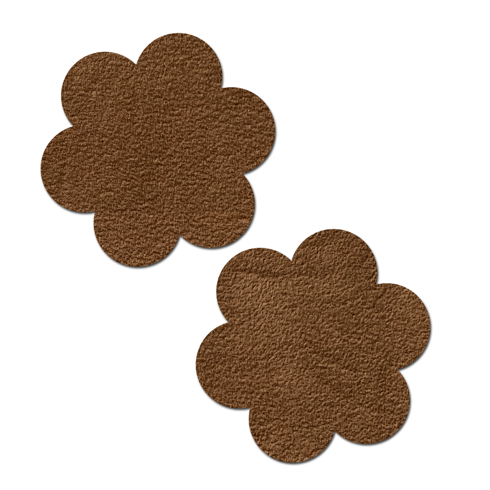 Daisy: Nude Suede Flower Nipple Pasties by Pastease®