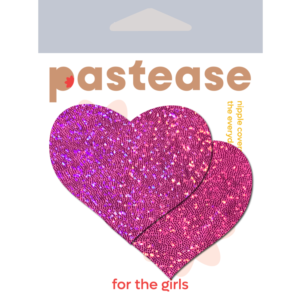 Glitter Heart Nipple Pasties by Pastease®