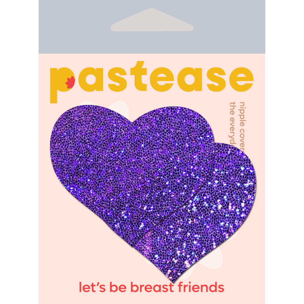 Glitter Heart Nipple Pasties by Pastease®