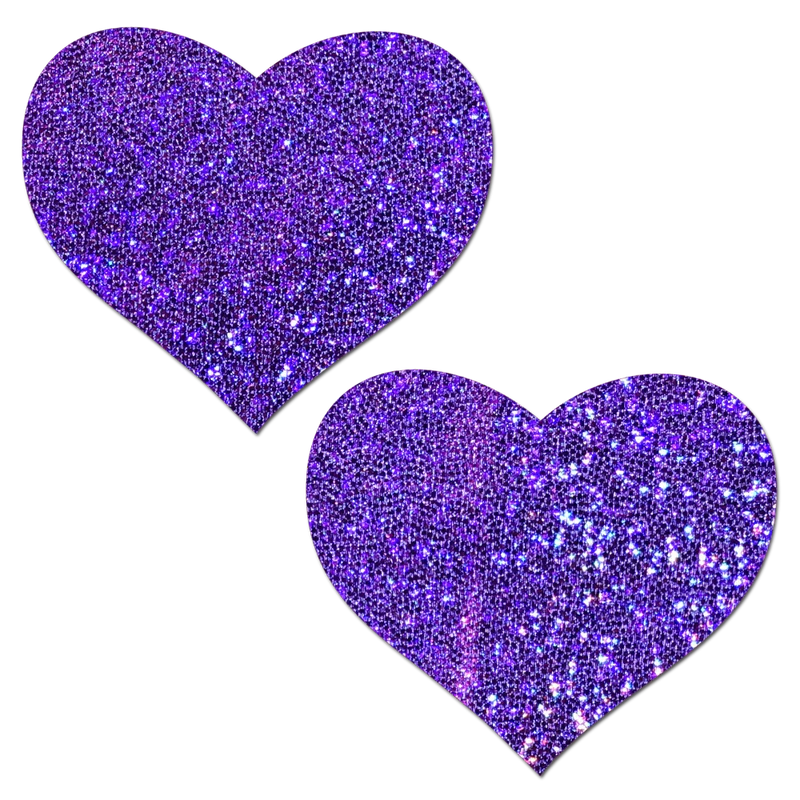 Glitter Heart Nipple Pasties by Pastease®