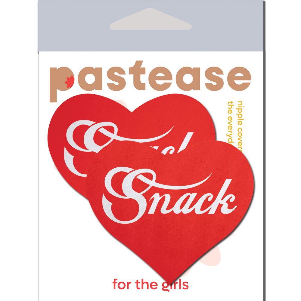 Love: Enjoy 'Snack' Red Heart Pasties Affirmations by Pastease®