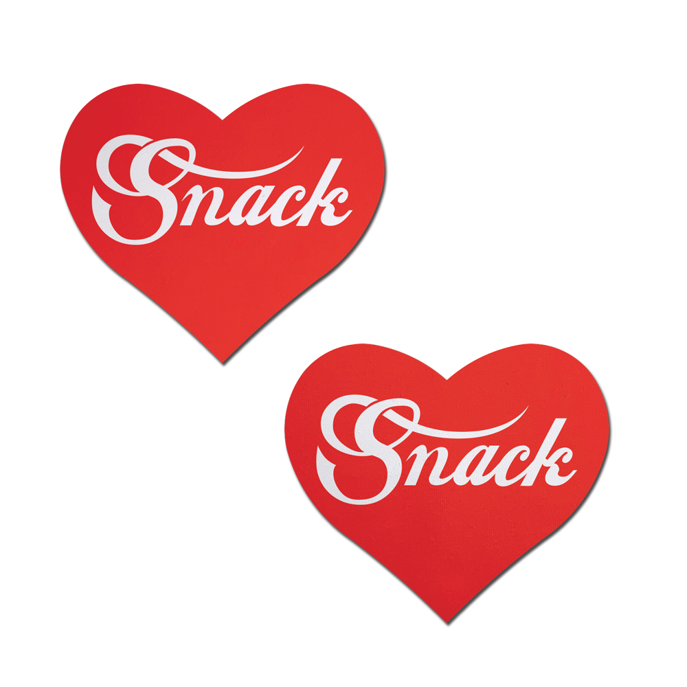 Love: Enjoy 'Snack' Red Heart Pasties Affirmations by Pastease®