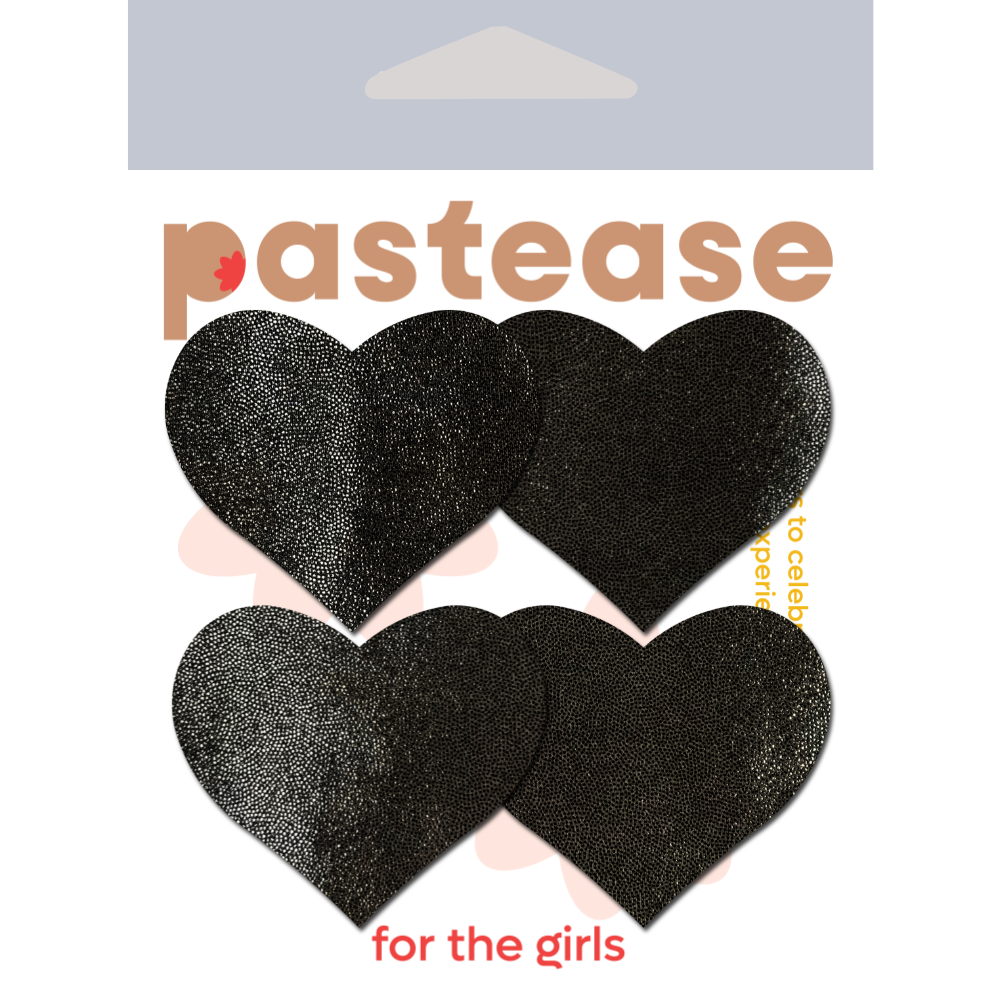 Petites: Two-Pair Small Liquid Hearts Nipple Pasties by Pastease®
