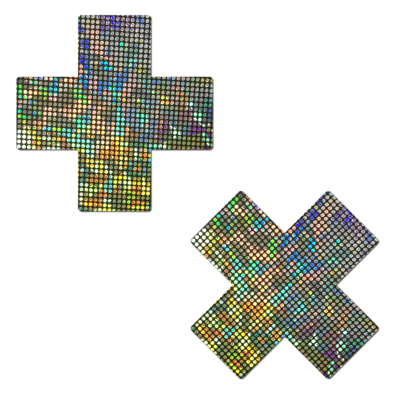 Disco Plus X Glitter Nipple Pasties by Pastease®