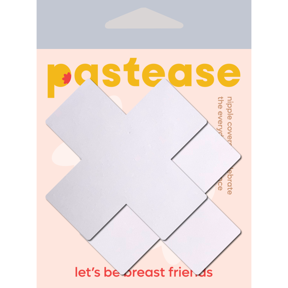 Matte Plus X Cross Nipple Pasties by Pastease®