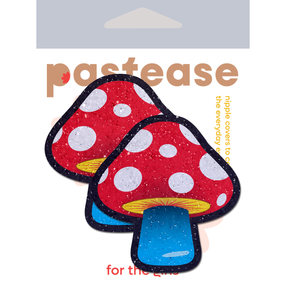 Mushroom: Colorful Shroom Nipple Pasties by Pastease®