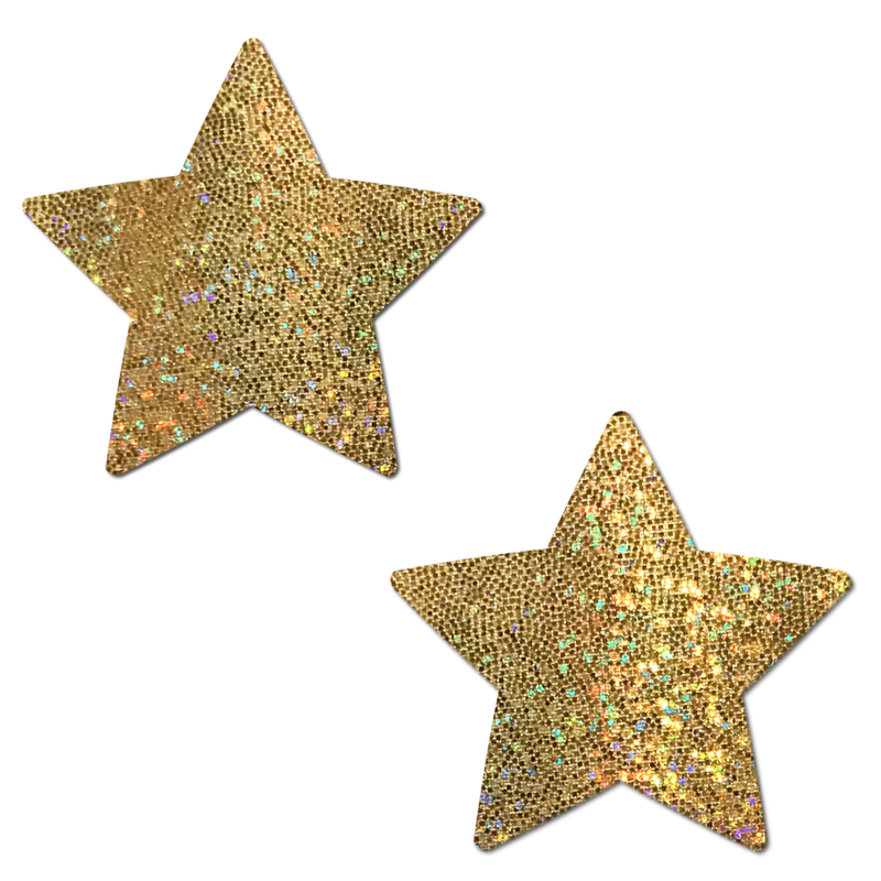 Glitter Star Nipple Pasties by Pastease®