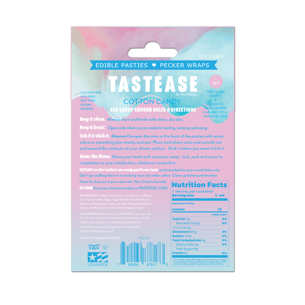 Tastease: Edible Pasties & Pecker Wraps Candy by Pastease