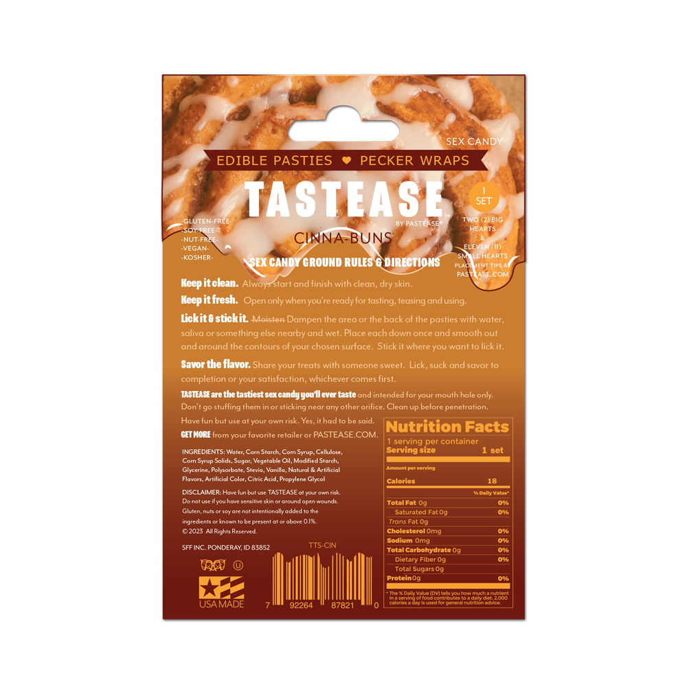 Tastease: Edible Pasties & Pecker Wraps Candy by Pastease