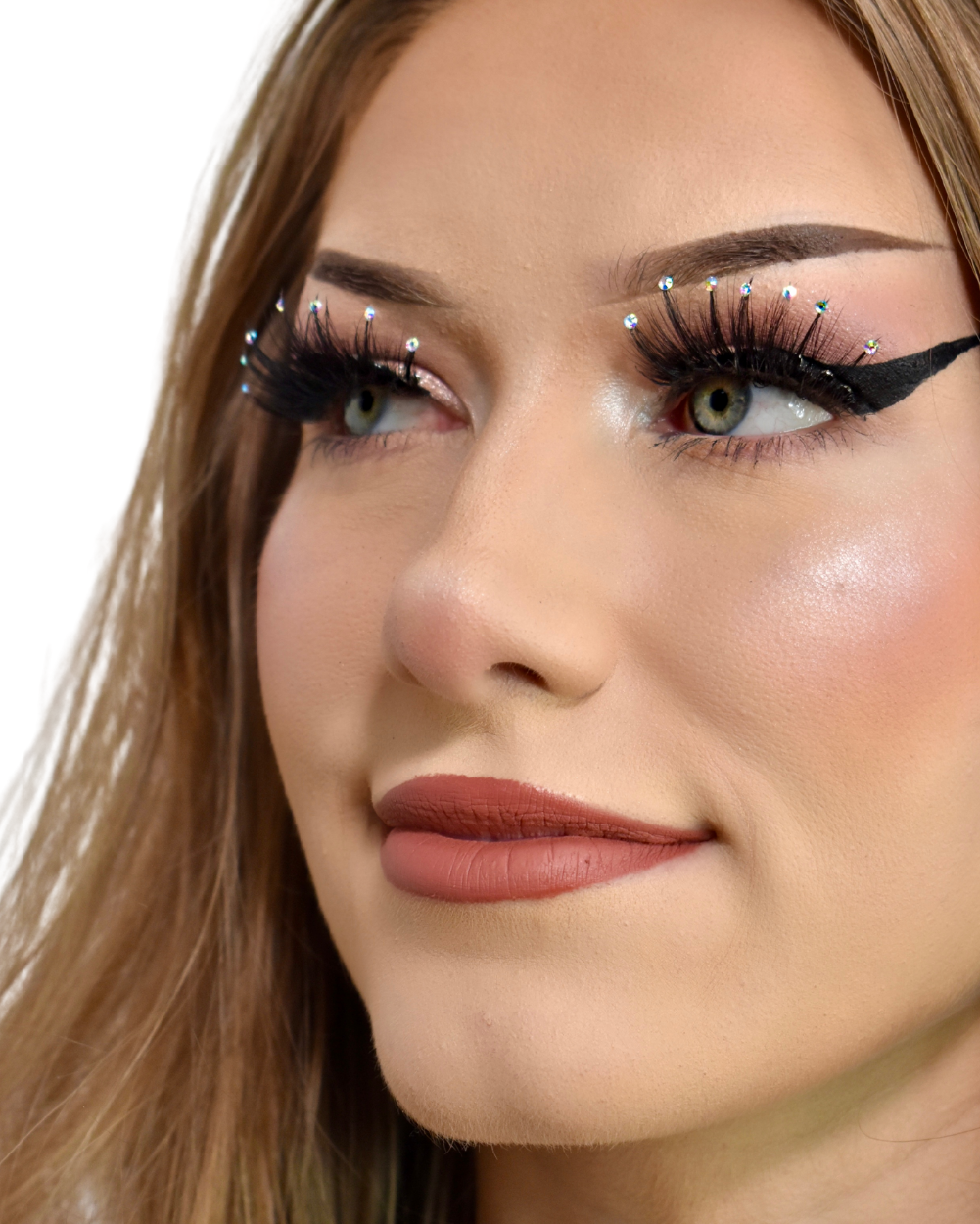 Disco Diva - Wispy Glam Rhinestone Lash with Jewels