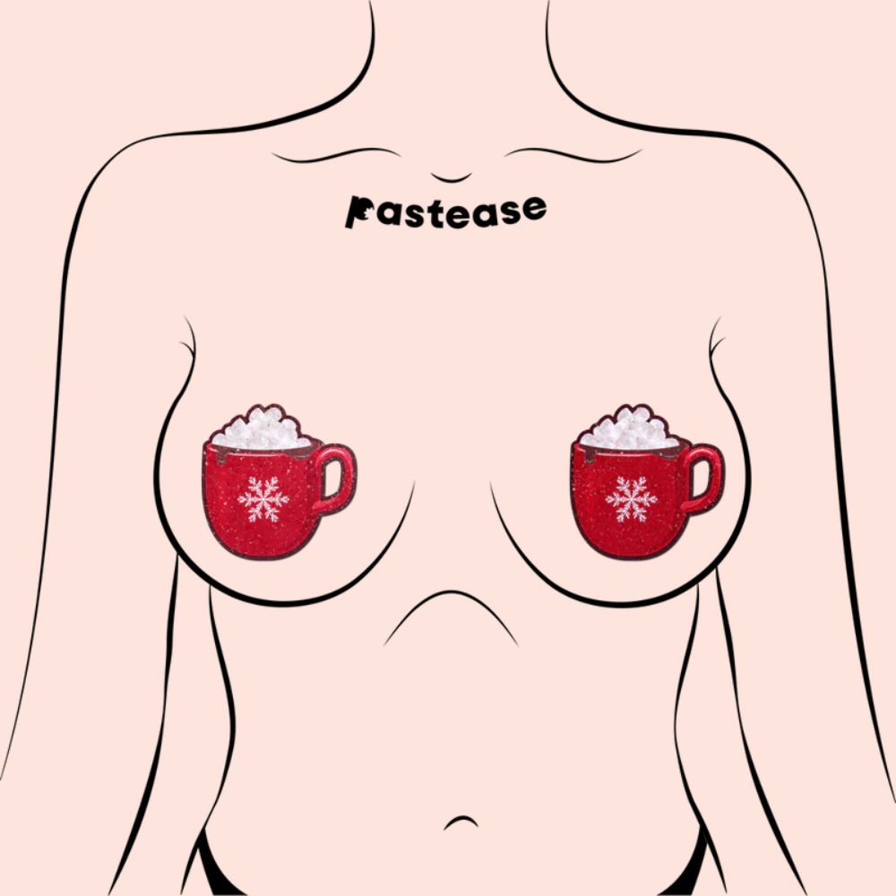 Hot Cocoa Pasties Hot Chocolate Nipple Covers by Pastease