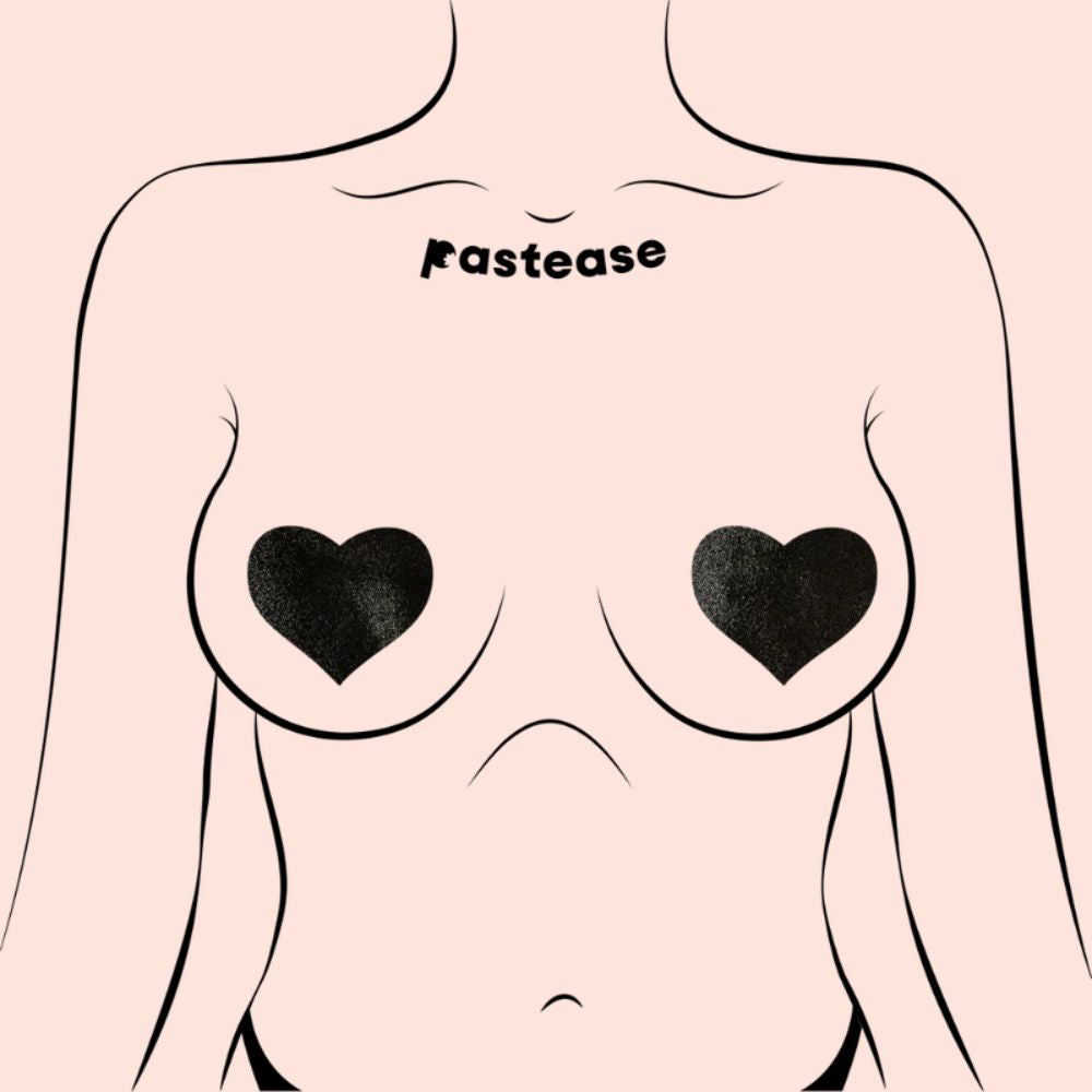 Liquid Heart Nipple Pasties by Pastease®