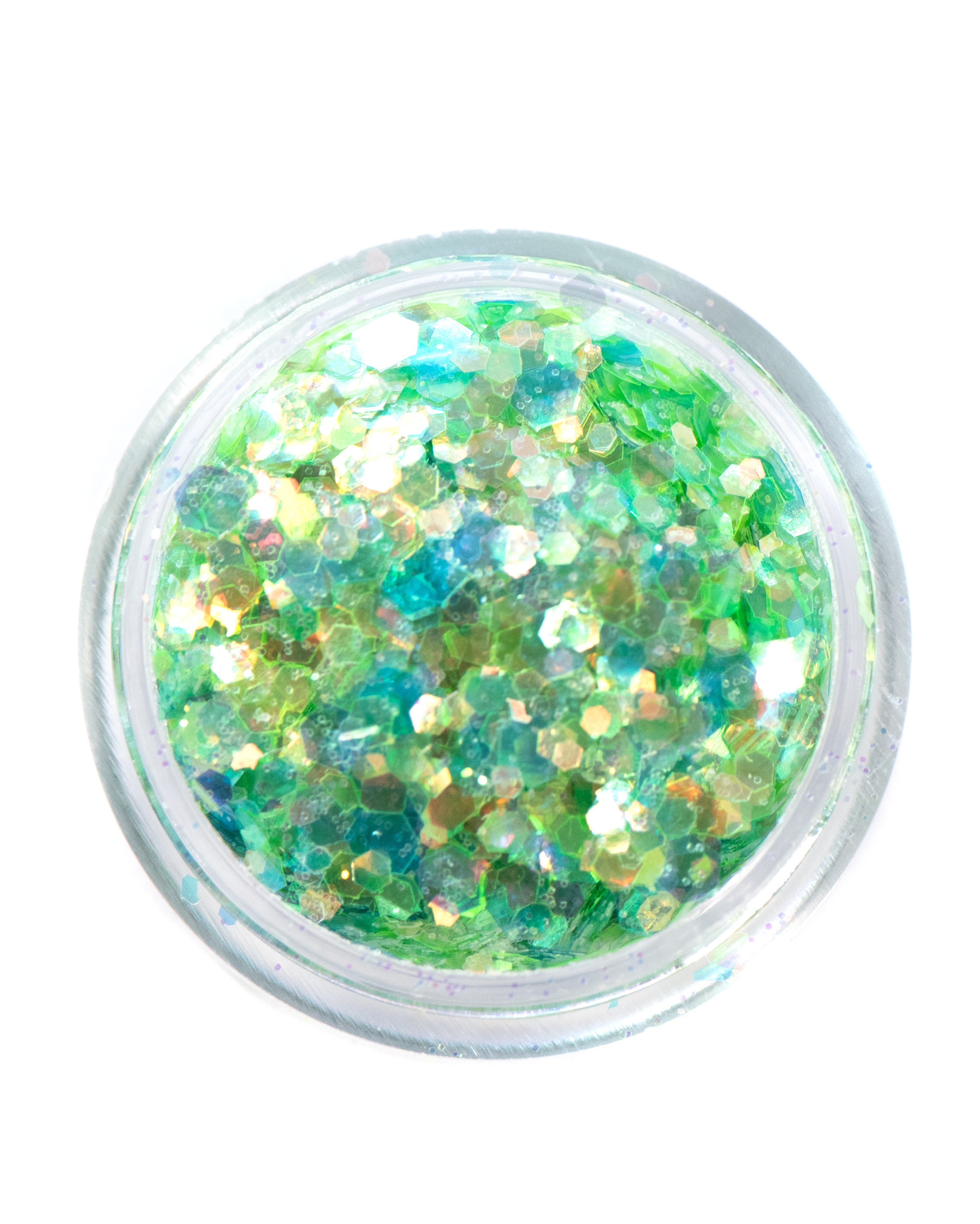 Laguna - Green and Blue Iridescent Chunky Glitter