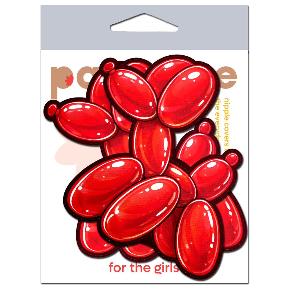 Red Balloon Animal Breast Pasties by Pastease®