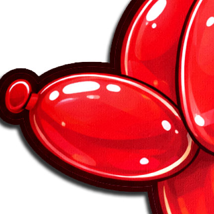 Red Balloon Animal Breast Pasties by Pastease®