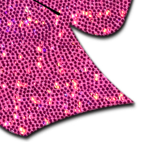 Glittering Hot Pink Bow Nipple Pasties by Pastease® o/s