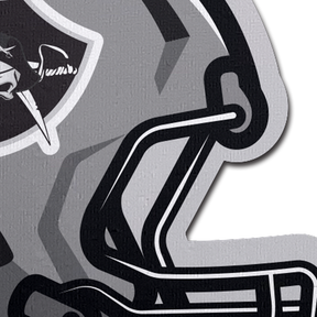 Helmet: Silver Black American Football Helmet Nipple Covers by Pastease