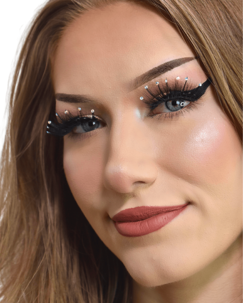 Disco Diva - Wispy Glam Rhinestone Lash with Jewels