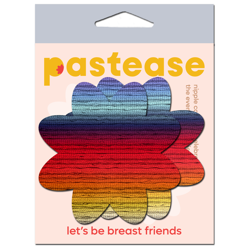 Retro Horizon Color Petal Breast Pasties by Pastease®