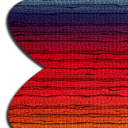 Retro Horizon Color Petal Breast Pasties by Pastease®