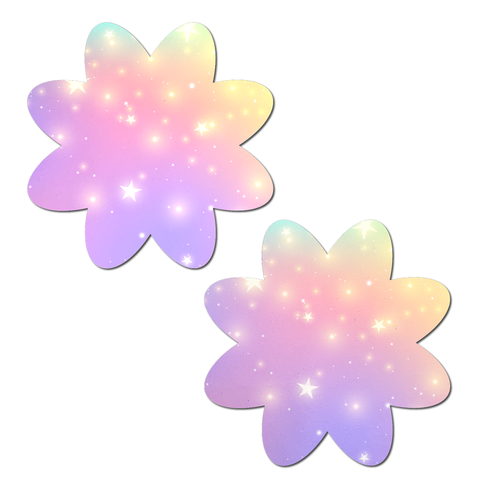 Dreamy Pastel Celestial Stars Petal Breast Pasties by Pastease®