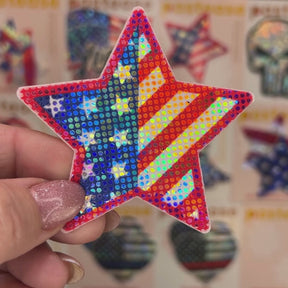 NEW Sexy Assorted Patriotic Star Shaped Pasties Nipple Covers For