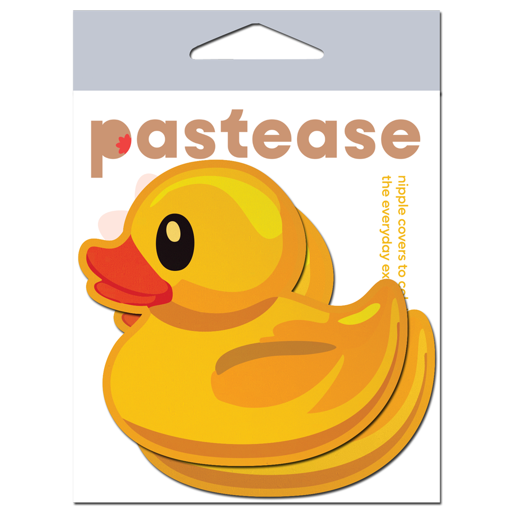 Rubber Duck Breast Pasties in Bright Yellow by Pastease®