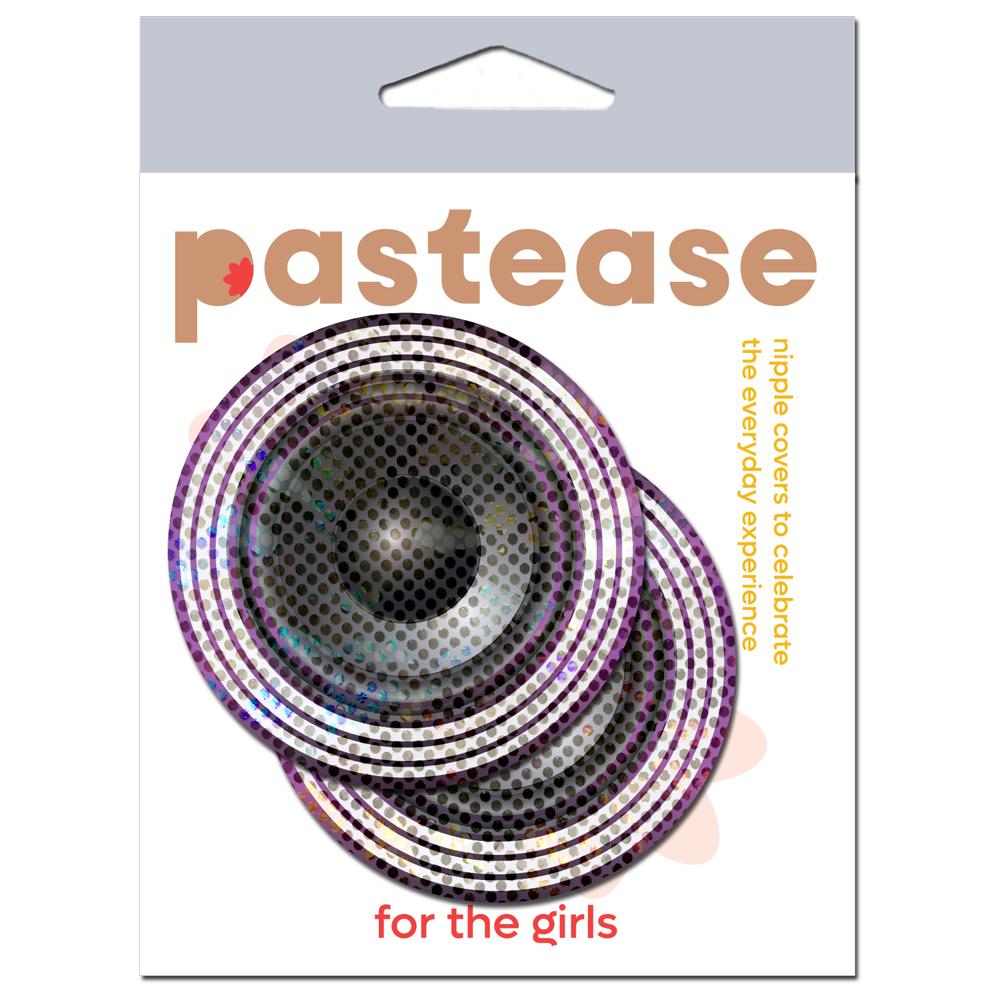 Speaker Subwoofer Breast Pasties for Bass Heads Headbangers & Bass Bunnies by Pastease®